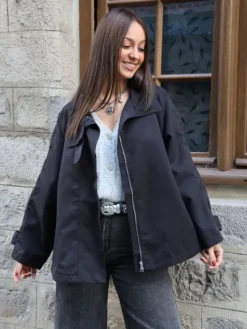 Clearance Veste Olivia Noir Vestes
