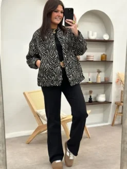 Outlet Veste Paloma Zebre Vestes